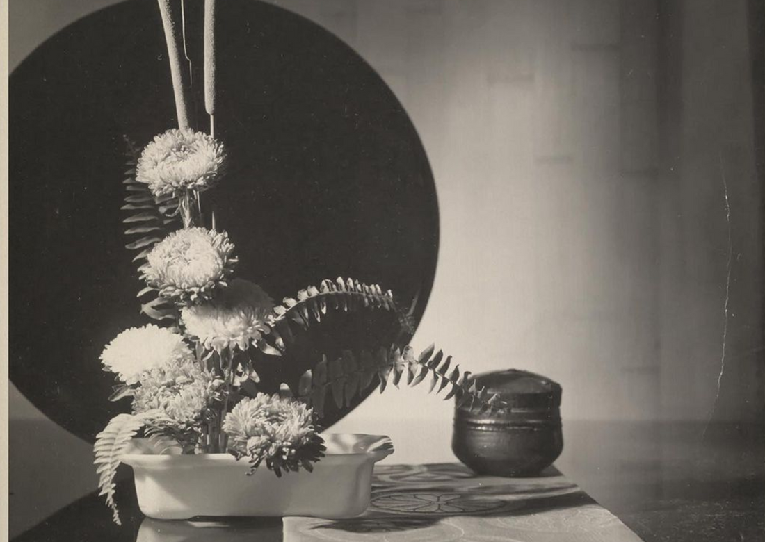 l'ikebana fleurs japon