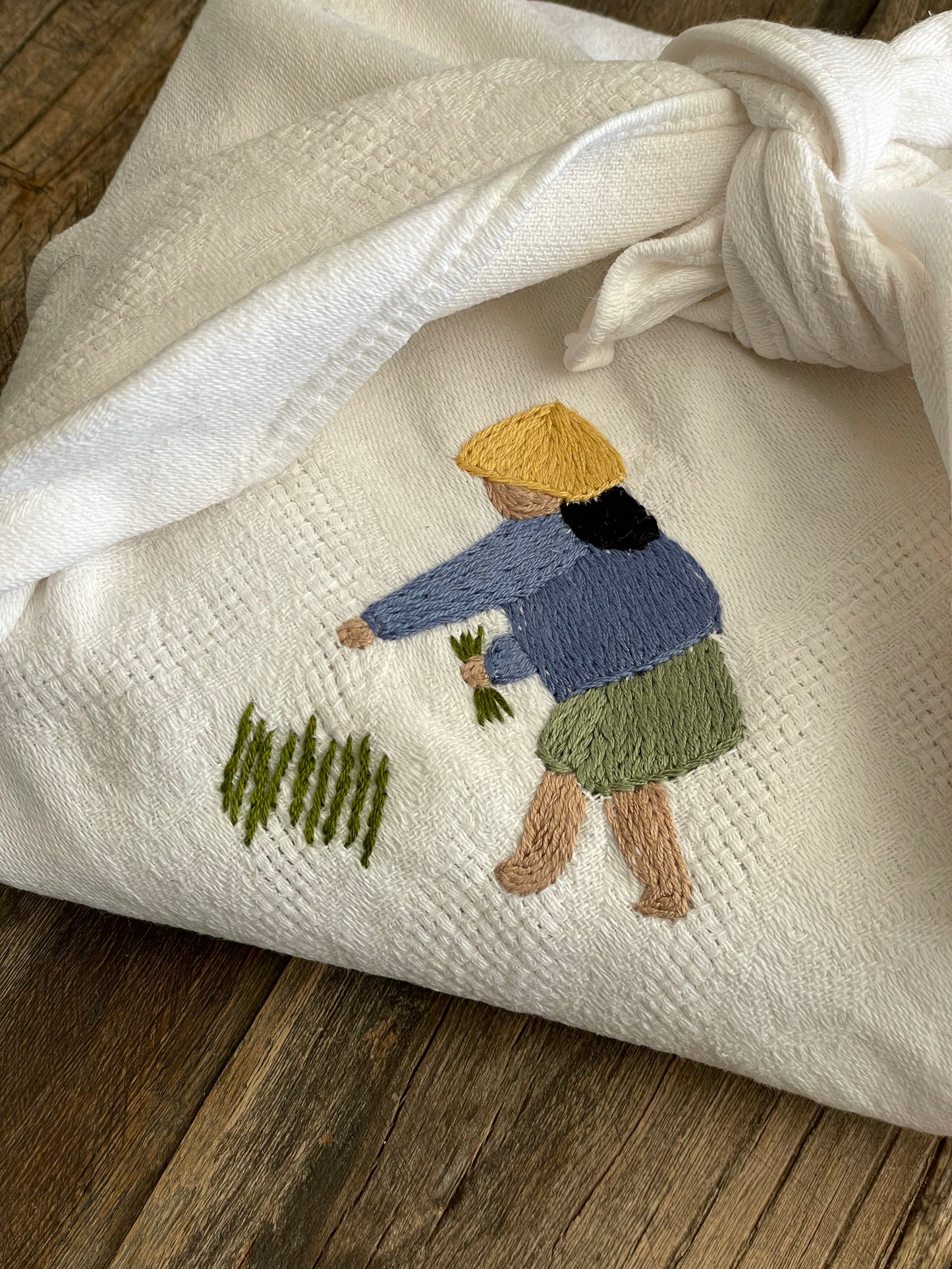 furoshiki brodé
