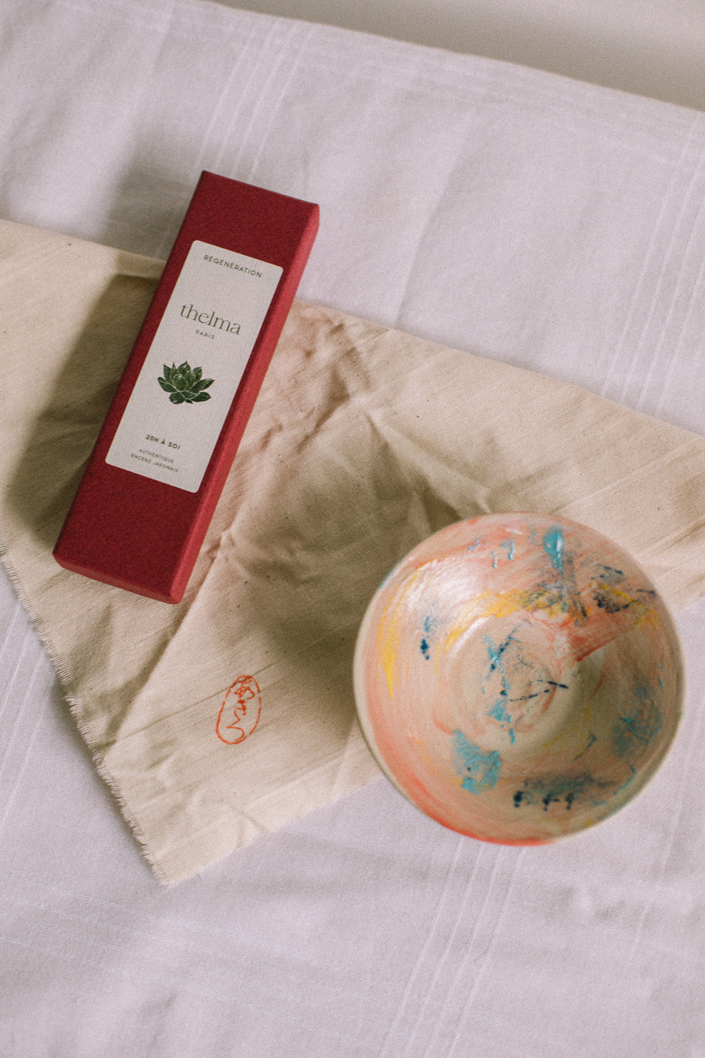 brule encens traditionnel rose 