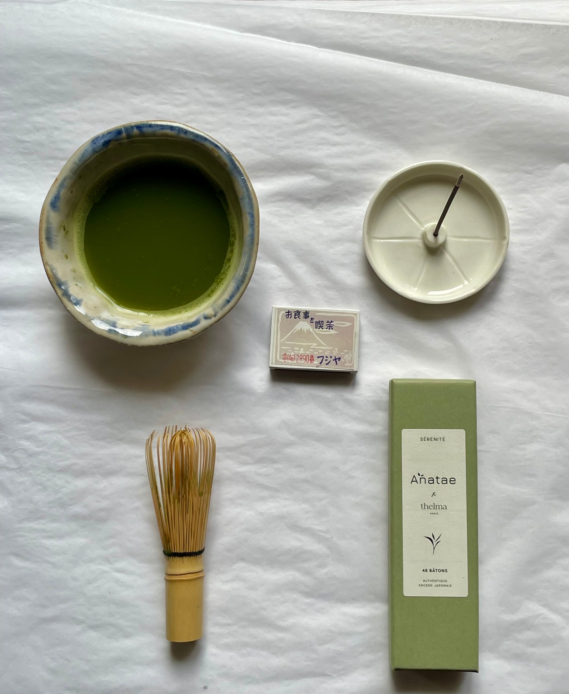 thelma paris et thé matcha